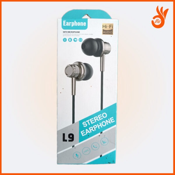 L9 Stereo Earphone HI FI AUDIO