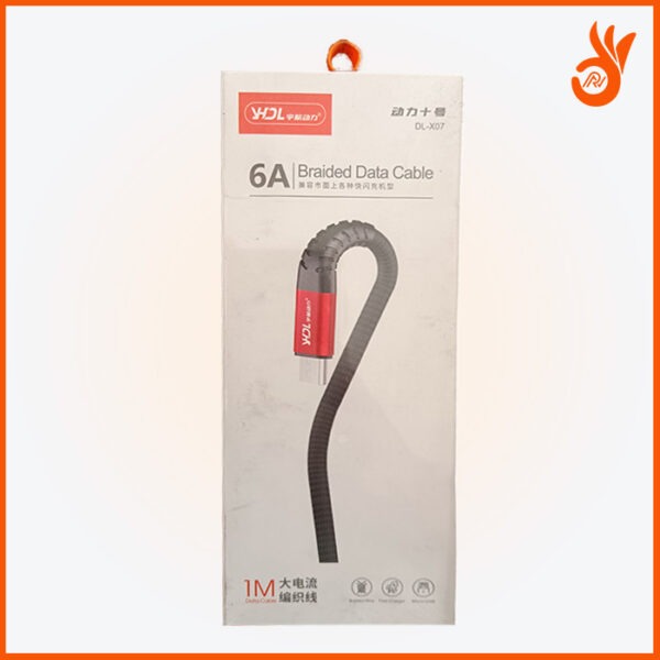 6A Braided Data Cable DL X0 Micro & Type C