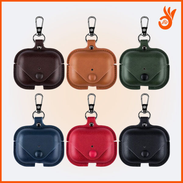 Leather Case Cover For Airpods Pro & 2nd Gen