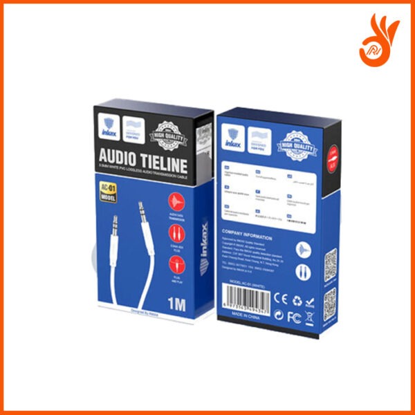 INKAX AC-01 AUX Cable – High-Quality - Image 2