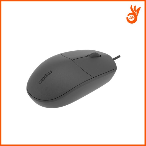 Rapoo N100 Optical USB Wired Mouse - Image 3