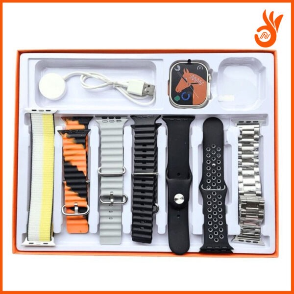 Ultra 7 in 1 Straps Smart Watch - BIG 2.01 - Image 2