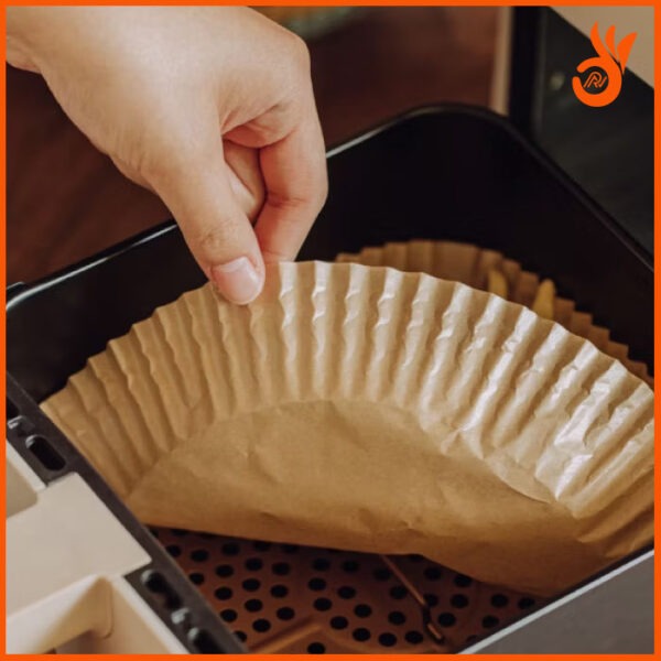 100pcs Air Fryer Disposable Paper Liner - Image 2