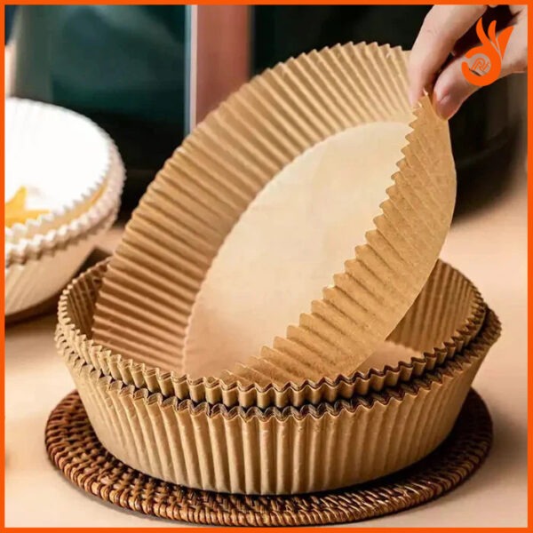 100pcs Air Fryer Disposable Paper Liner - Image 4