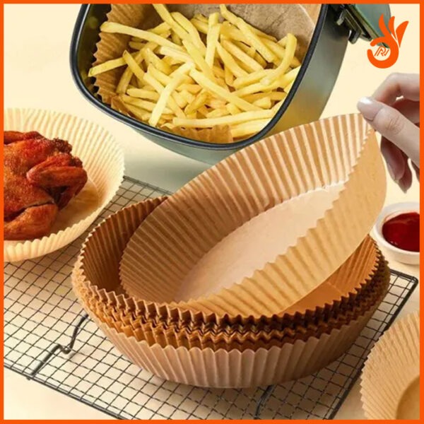 100pcs Air Fryer Disposable Paper Liner
