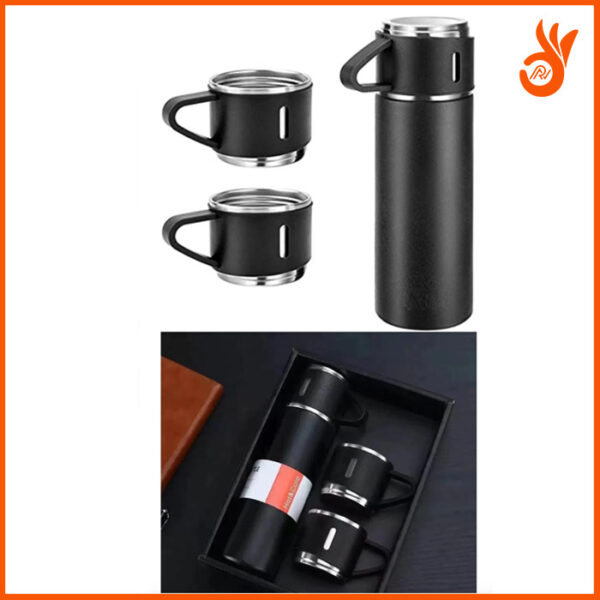 500ML Stainless Steel Double Layer Vacuum Flask - Image 3