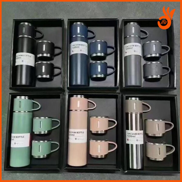 500ML Stainless Steel Double Layer Vacuum Flask