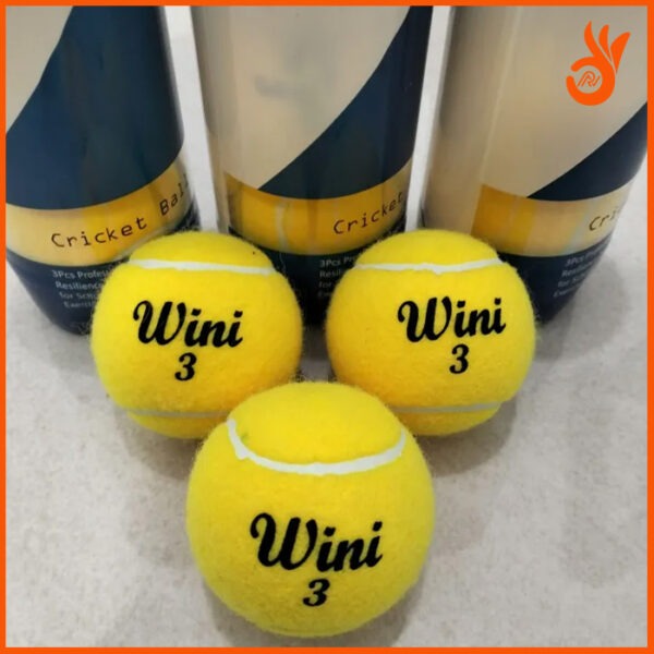 Wini Cricket Ball - 1 Tin (3 Balls) for Professional Play