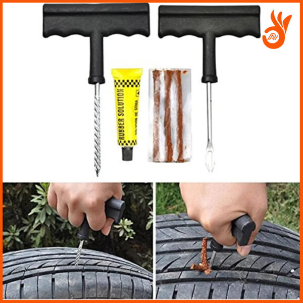 Tubeless Tire Repair Tools Kit