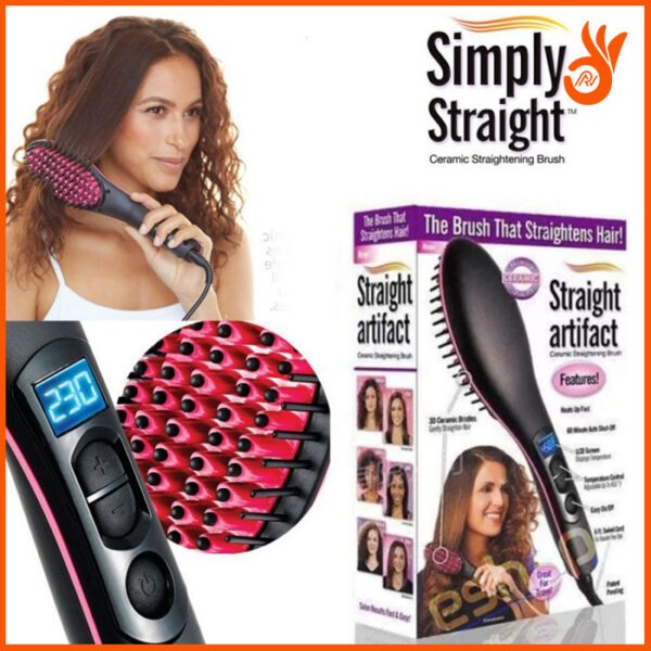 Straight Heated Hair Comb Straightener - Image 2